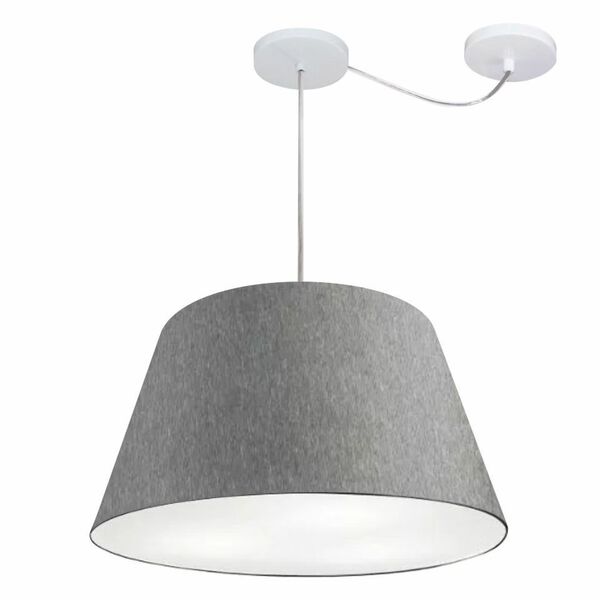 Lustre Pendente Cone Com Desvio De Centro Vivare Md-4283 Cúpu