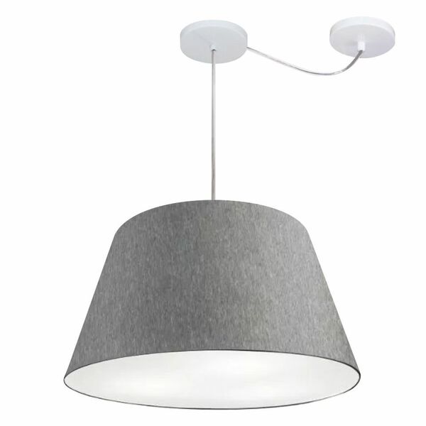 Lustre Pendente Cone Com Desvio De Centro Vivare Md-4283 Cúpu