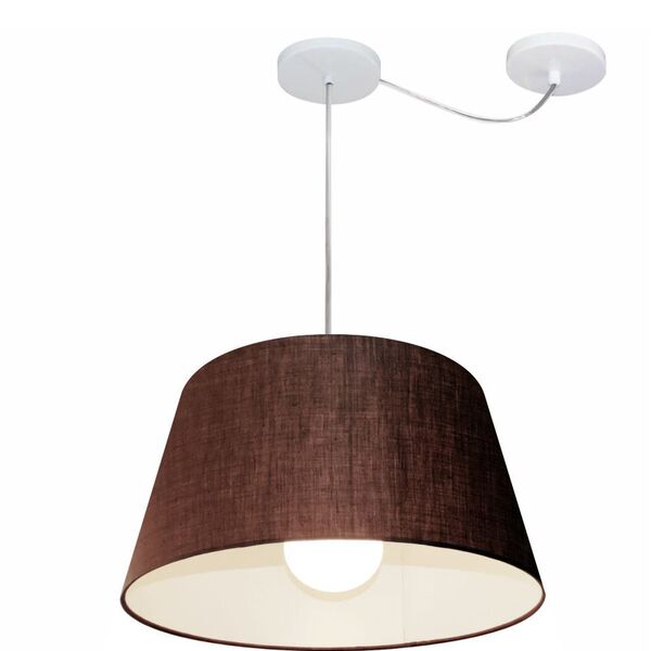 Lustre Pendente Cone Com Desvio Md-4273 Cúpula  21/30x40cm Ca