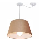 Lustre Pendente Cone Com Desvio Md-4273 Cúpula  21/30x40cm Pa