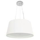 Lustre Pendente Cone Md-4144 Cúpula Em Tecido 25x50x40cm Bran