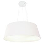 Lustre Pendente Cone Vivare Md-4002 Cúpula Em Tecido 21/60x50