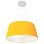 Lustre Pendente Cone Vivare Md-4048 Cúpula Em Tecido 21/50x40
