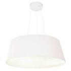 Lustre Pendente Cone Vivare Md-4072 Cúpula Em Tecido 30/80x65