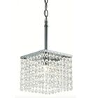 Lustre Pendente Cor Cromada D140xh160mm Modelo Inl02