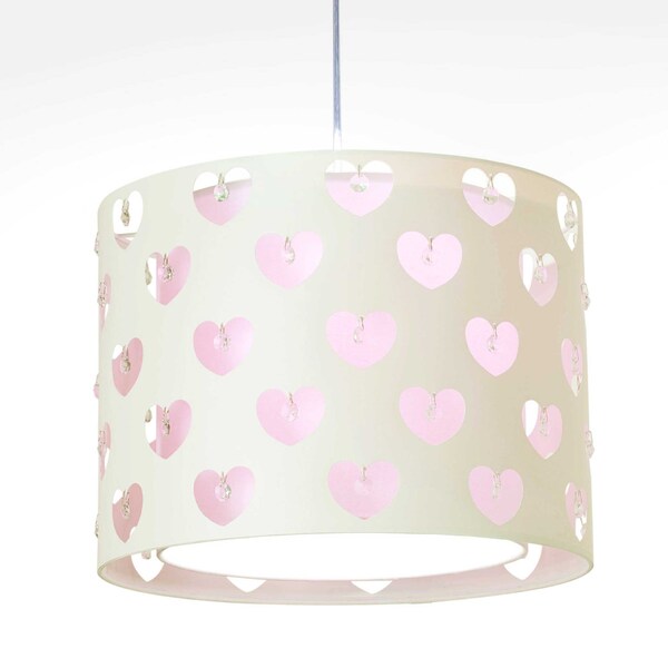 Lustre Pendente Corações 40x30