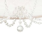 Lustre Pendente Cristal 40x15 Cobre