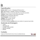 Lustre Pendente Cristal Acrílico Alto Brilho + Lâmpadas Acl57