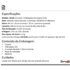 Lustre Pendente Cristal Acrílico Alto Brilho + Lâmpadas Acl83