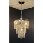 Lustre Pendente Cristal Acrílico Alto Brilho + Lâmpadas Acl88