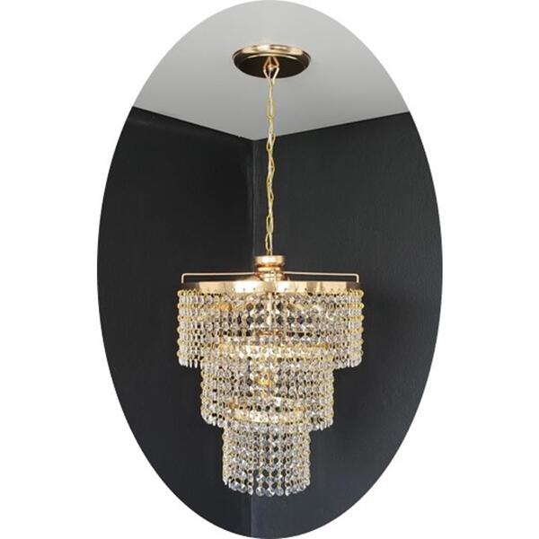 Lustre Pendente Cristal Acrílico Alto Brilho Ac83