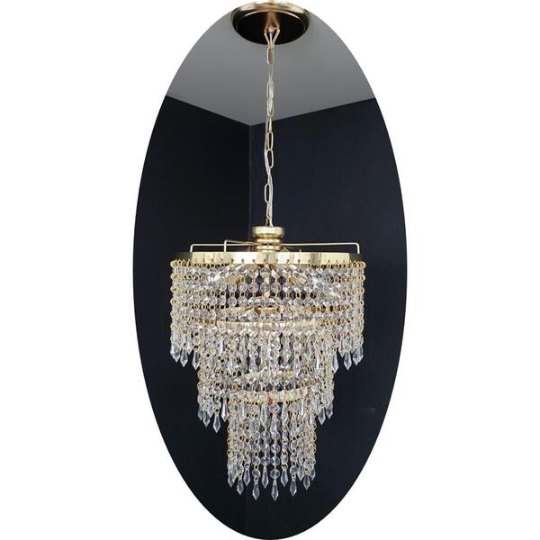 Lustre Pendente Cristal Acrílico Alto Brilho Ac88