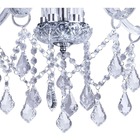 Lustre Pendente Cristal Candelabro 5 Braços