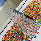 Lustre Pendente Cristal K9 Cromado Alto Brilho 60cm Espelhado