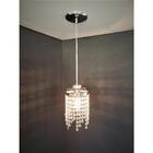 Lustre Pendente Cristal Legítimo + Lâmpada Acl64