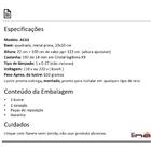 Lustre Pendente Cristal Legítimo Ac63