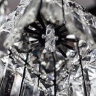 Lustre Pendente Cristal Quadrado Paris Bivolt Llum