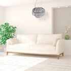 Lustre Pendente Cristal Redondo Ø25x11cm 4 Luzes G9 Milano Gp