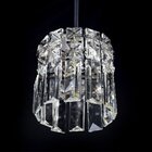 Lustre Pendente Cristal Redondo Paris Bivolt Llum