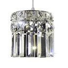Lustre Pendente Cristal Redondo Paris Bivolt Llum