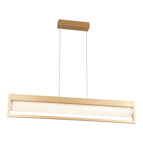 Lustre Pendente Cristal/vidro Glitter Hc009s Bella Iluminação