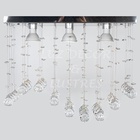 Lustre Pendente De Cristal Acrílico Modelo Onda Para Sala