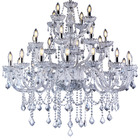 Lustre Pendente De Cristal Candelabro Maria Tereza Nice 28 Lâ