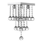 Lustre Pendente De Cristal Legitimo Classic Square Long 20