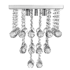 Lustre Pendente De Cristal Legitimo Classic Square Long 30 C