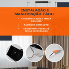 Lustre Pendente De Led Wave 2 Em 1 Luxo Moderno Bivolt Preto