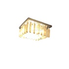 Lustre Pendente De Selenita Natural Para Sala + Lâmpadas Gu9