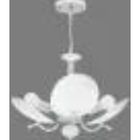 Lustre/pendente De Vidro Ricko 3 Lâmpadas E27 Bivolt