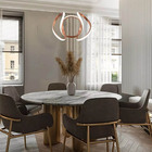 Lustre Pendente Design Moderno Iluminaçao Luxo Casa Restauran