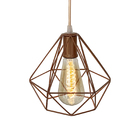 Lustre Pendente Diamante Aramado Rosé Gold