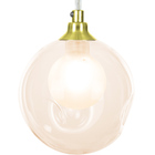 Lustre Pendente Dourado Harmony Bolinha Ambar