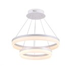 Lustre Pendente Em Acrílico Com Led Branco Quente (3000k) 90w