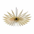 Lustre Pendente Em Madeira - Daisy Flower - Marfim