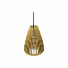 Lustre Pendente Em Madeira - Mountain - Marfim