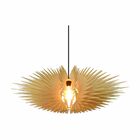 Lustre Pendente Em Madeira - Stick Explosion - Marfim