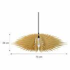 Lustre Pendente Em Madeira - Stick Explosion - Marfim