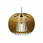 Lustre Pendente Em Madeira - Stick Fall - Marfim