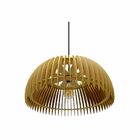 Lustre Pendente Em Madeira - Stick Fall - Marfim