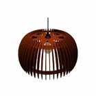 Lustre Pendente Em Madeira - Stick Fall - Marrom