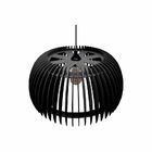 Lustre Pendente Em Madeira - Stick Fall - Preto