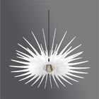 Lustre Pendente Em Madeira - Stick Octopus - Branco