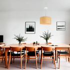 Lustre Pendente Em Madeira - Wood 33