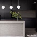 Lustre Pendente Globo Bola Vidro Led Jabuticaba Stuttgart Bra