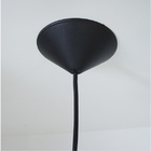 Lustre Pendente Gota Sisal Preto