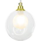 Lustre Pendente Harmony Bolinha Dourado + Lampada G9 6000k