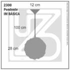 Lustre Pendente Im Light - Básica